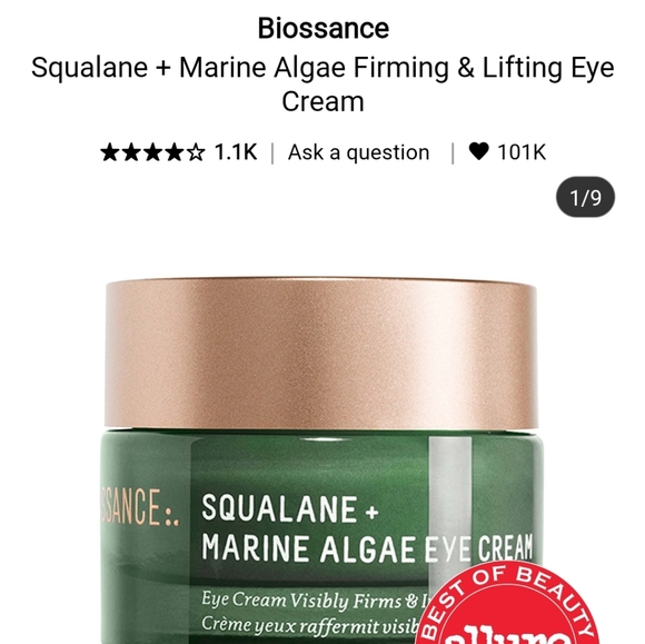 Sephora Other - 💄HP💄NIB BIOSSANCE SQUALANE + MARINE ALGAE EYE CREAM